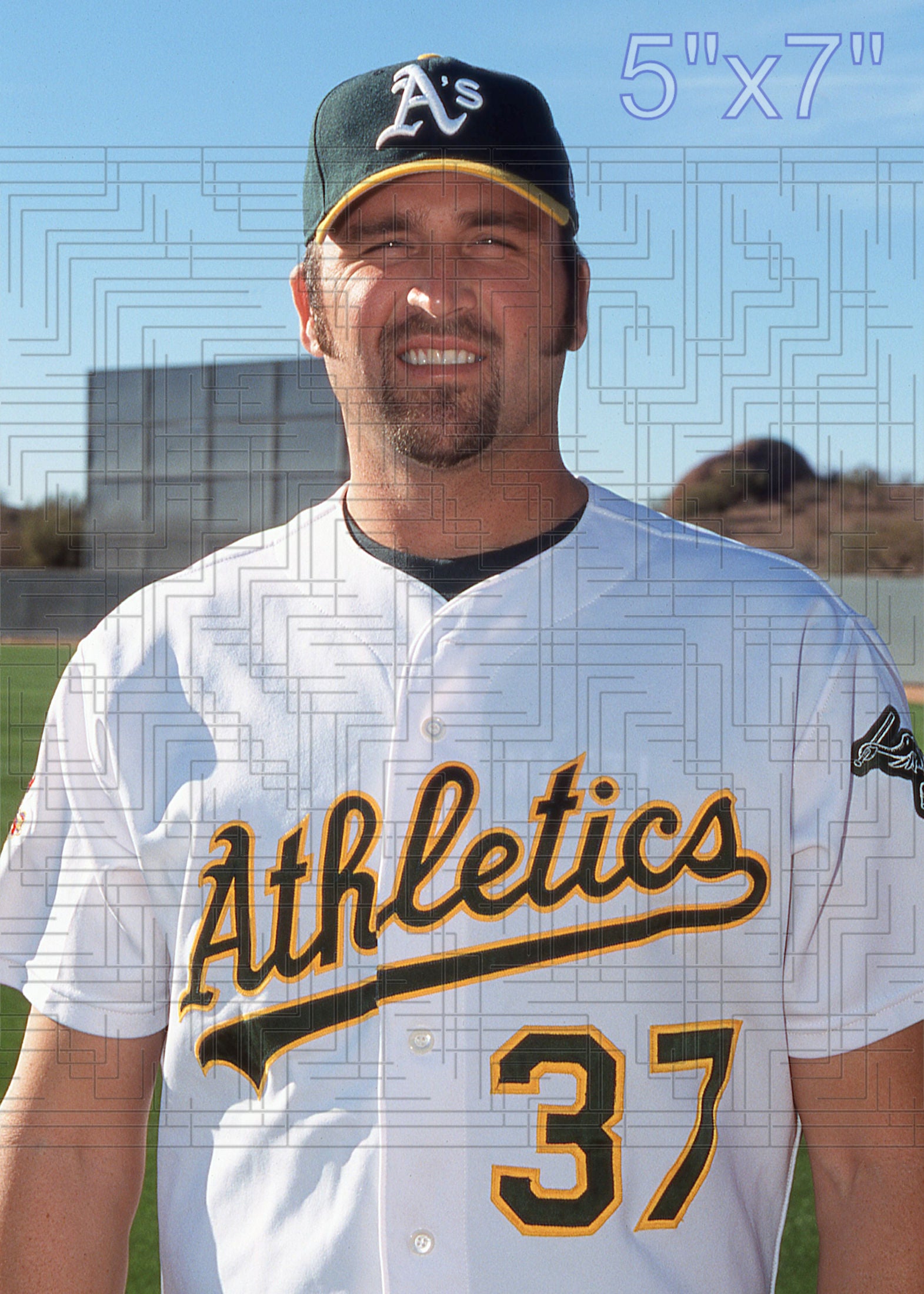 Erik Hiljus - 2002 Oakland Athletics - choose a size & style