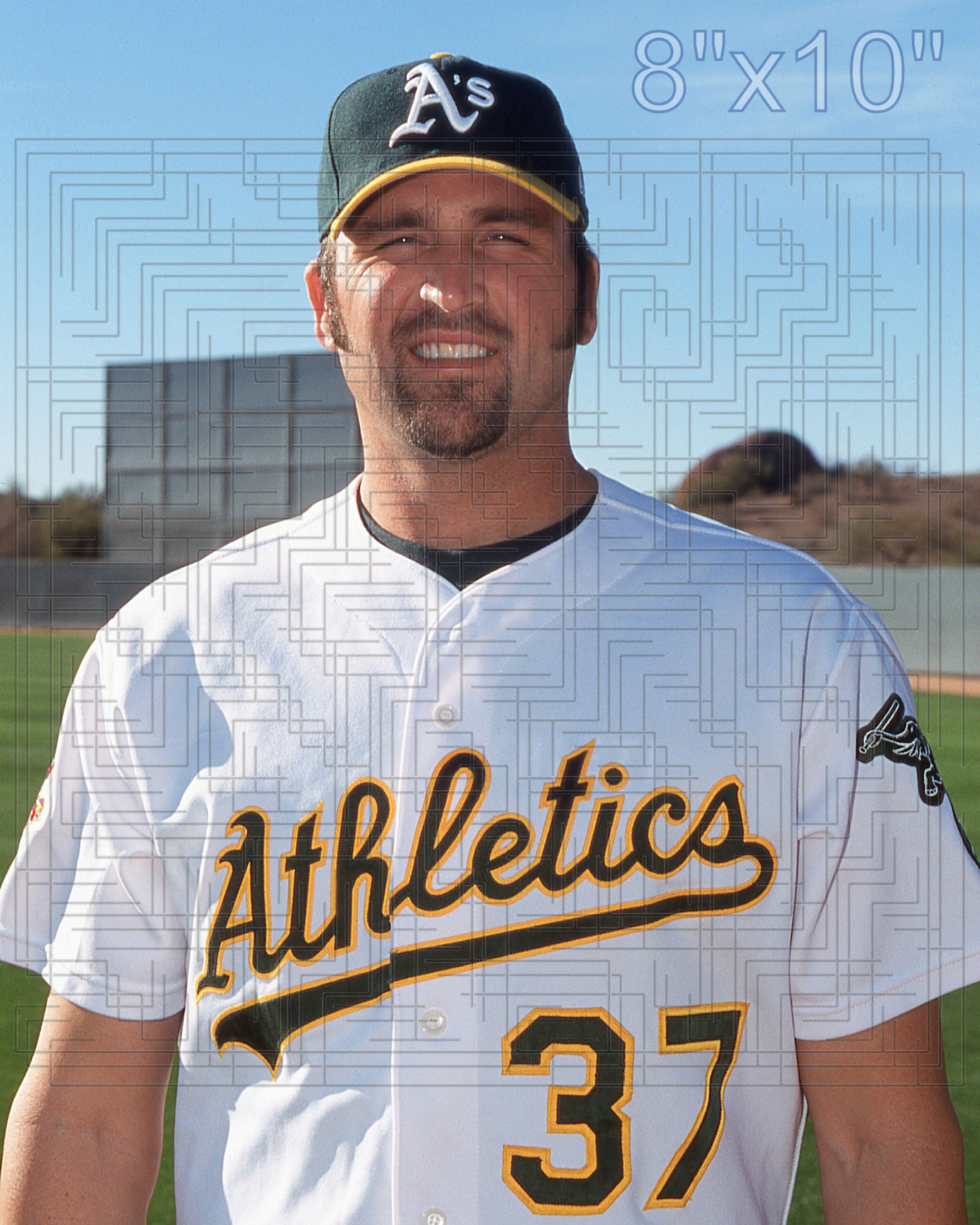Erik Hiljus - 2002 Oakland Athletics - choose a size & style