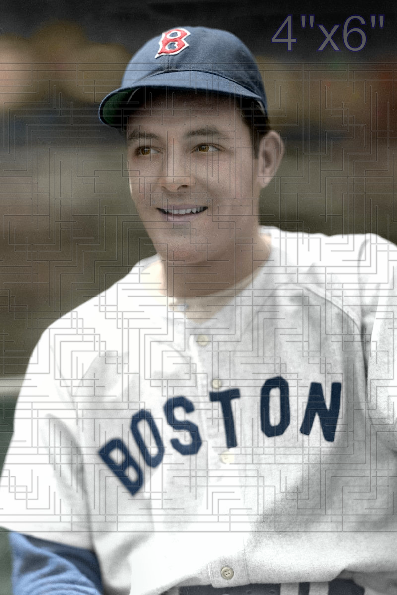 Ernie Andres - 1946 Boston Red Sox - choose a size & style