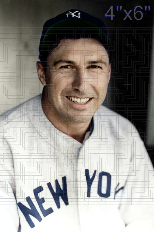 Ernie Koy - 1936 New York Yankees - choose a size & style