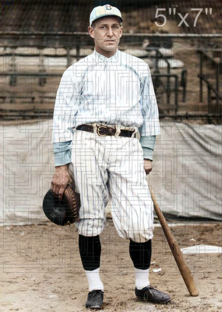 Ernie Krueger - 1920 Brooklyn Robins - choose a size & style