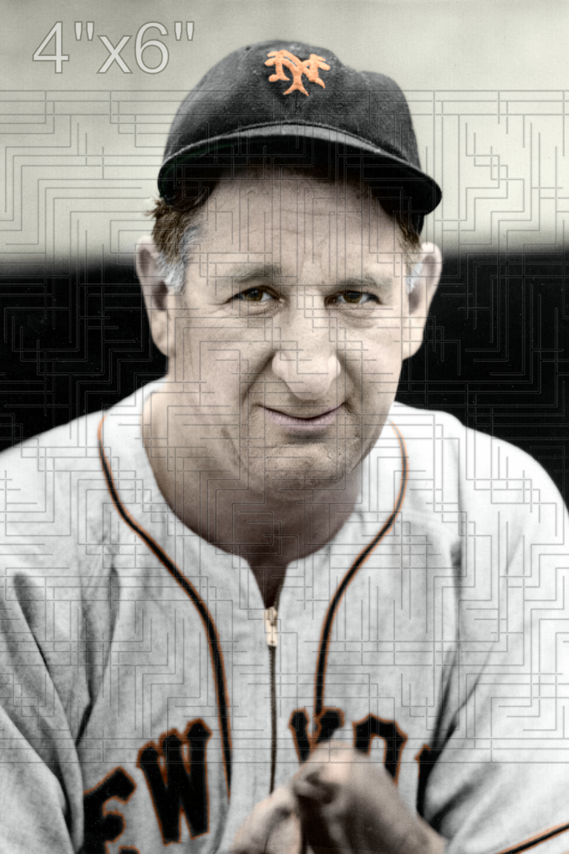Ernie Lombardi  - 1947 New York Giants - choose a size & style