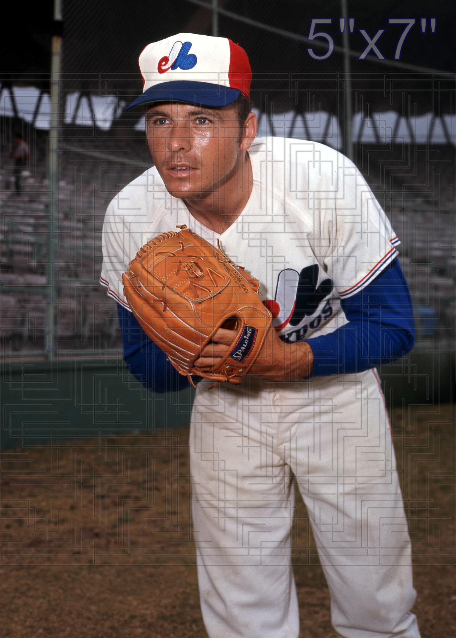 Ernie McAnally - 1973 Montreal Expos - choose a size & style