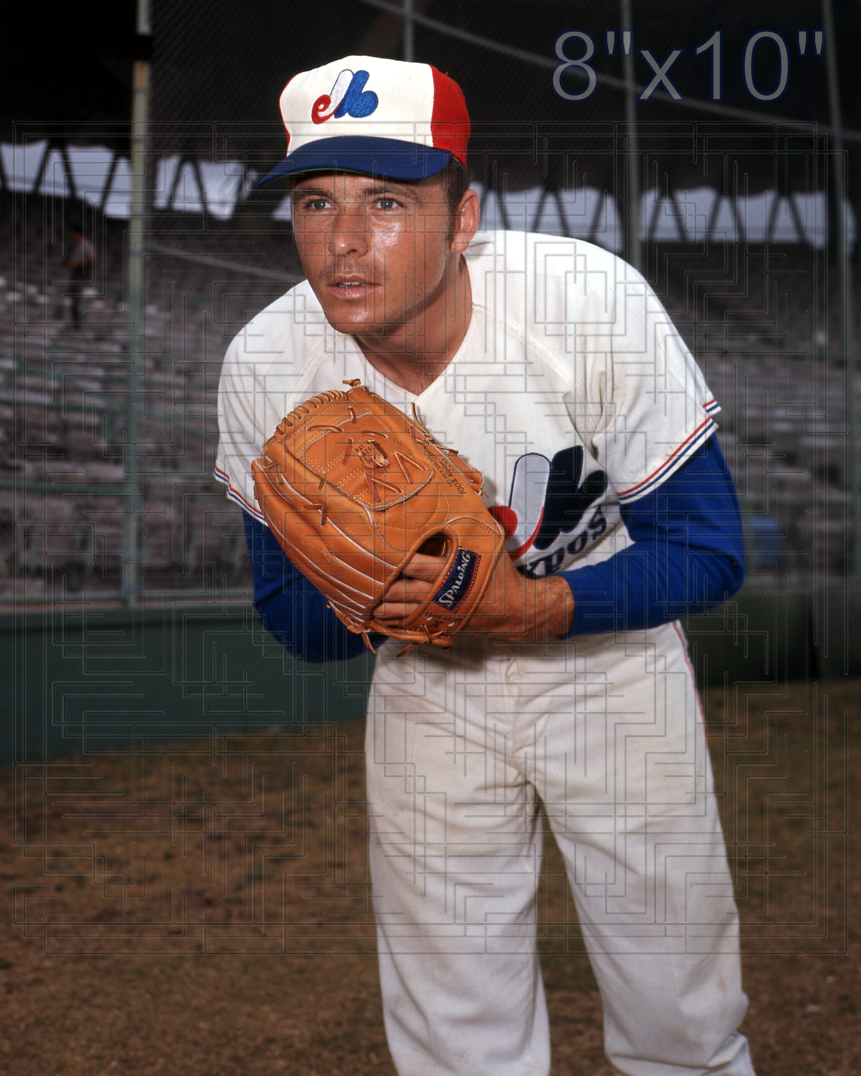 Ernie McAnally - 1973 Montreal Expos - choose a size & style