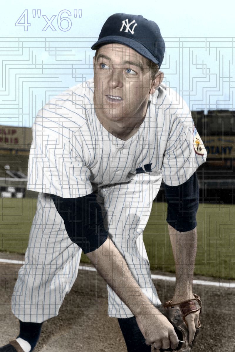 Ernie Nevel - 1951 New York Yankees - choose a size & style