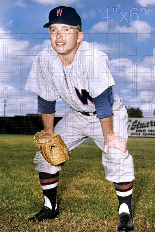 Ernie Oravetz - 1955 Washington Senators - choose a size & style