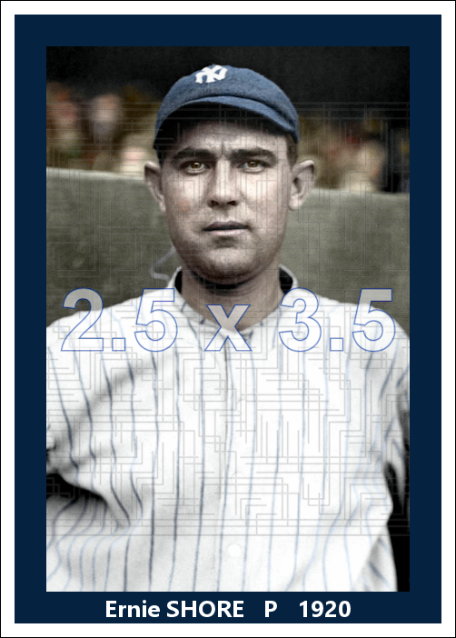 Ernie Shore - 1920 New York Yankees - choose a size & style