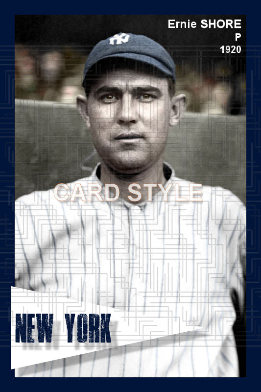 Ernie Shore - 1920 New York Yankees - choose a size & style