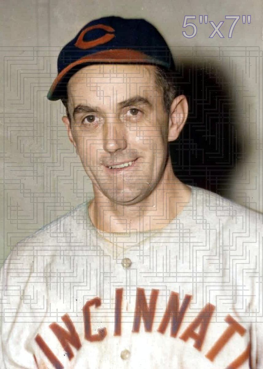 Estel Crabtree - 1944 Cincinnati Reds - choose a size & style