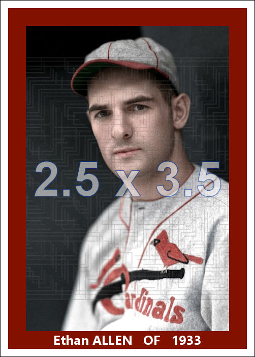 Ethan Allen - 1933 St. Louis Cardinals - choose a size & style