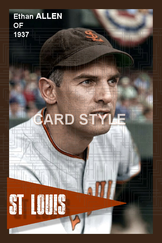 Ethan Allen - 1937 St. Louis Browns - choose a size & style