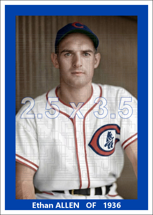 Ethan Allen - 1936 Chicago Cubs - choose a size & style