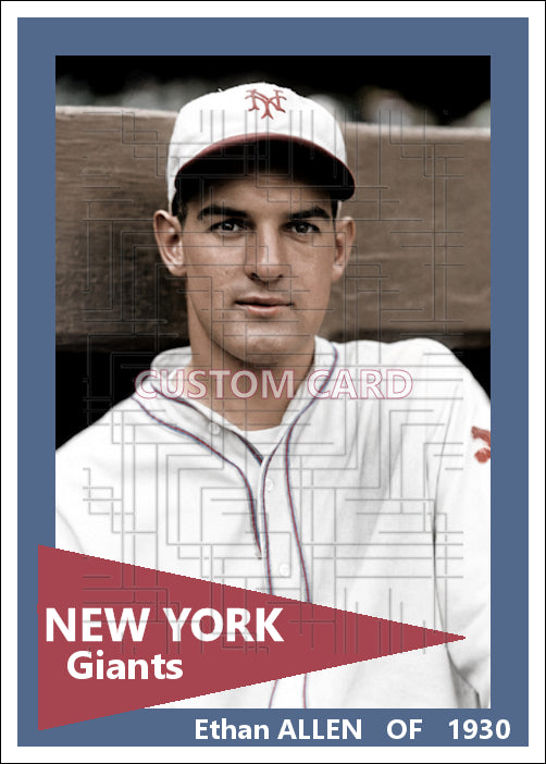 Ethan Allen - 1930 New York Giants - choose a size & style