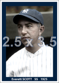 Everett Scott - 1925 New York Yankees - choose a size & style
