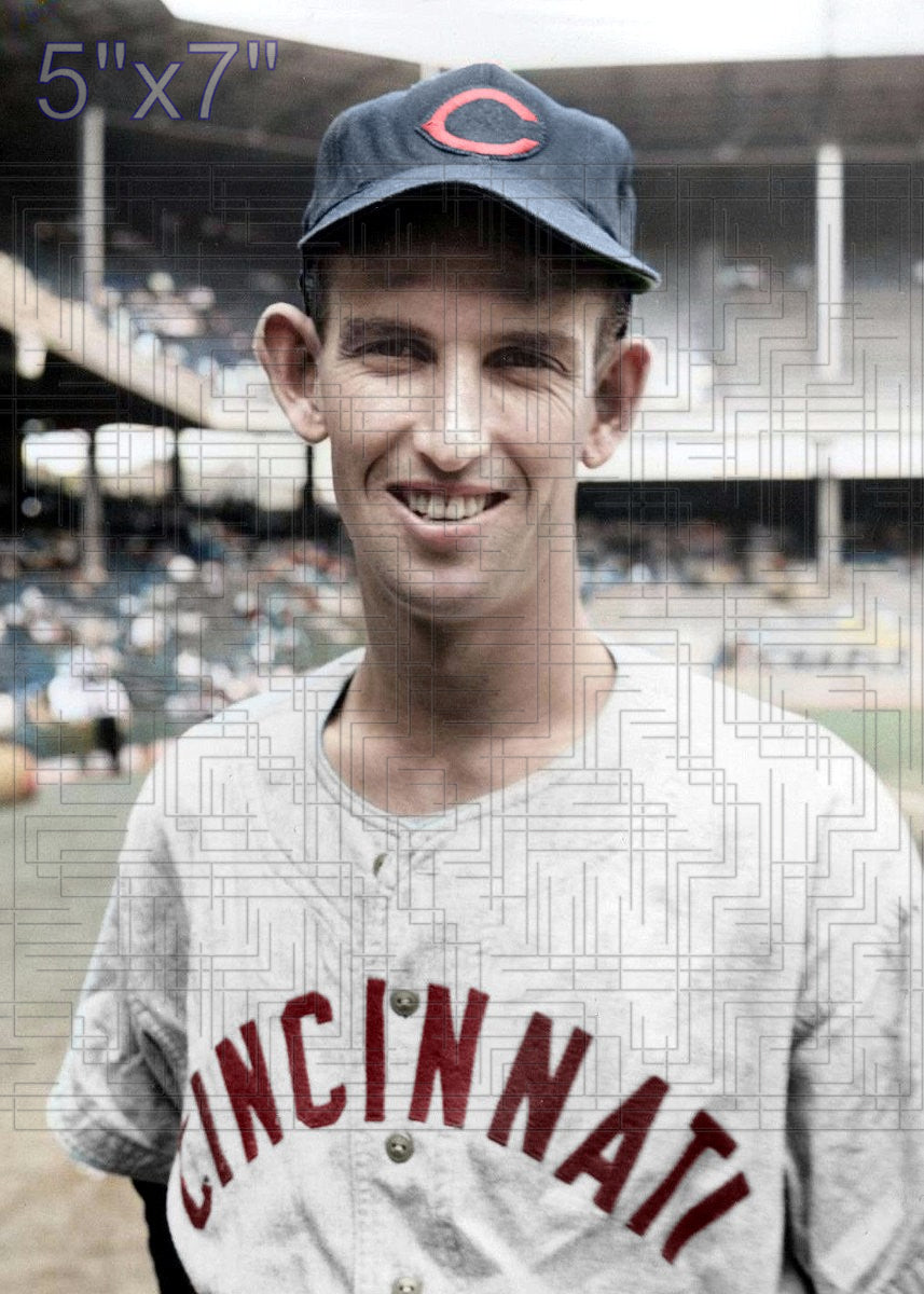 Ewell Blackwell - 1947 Cincinnati Reds - choose a size & style