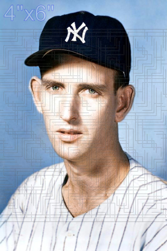 Ewell Blackwell - 1952 New York Yankees - choose a size & style