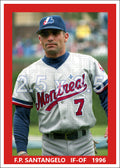 F.P. Santangelo - 1996 Montreal Expos - choose a size & style