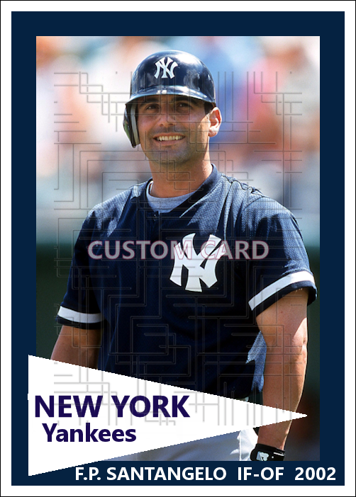 F.P. Santangelo - 2002 New York Yankees - choose a size & style