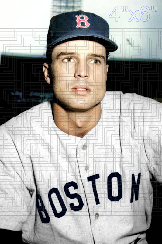 Faye Throneberry - 1952 Boston Red Sox - choose a size & style
