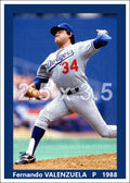 Fernando Valenzuela - 1988 Los Angeles Dodgers - choose a size & style