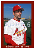 Fernando Vina - 2002 St. Louis Cardinals - choose a size & style