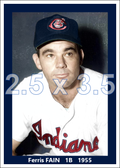 Ferris Fain - 1955 Cleveland Indians - choose a size & style