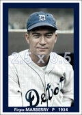 Firpo Marberry - 1934 Detroit Tigers - choose a size & style