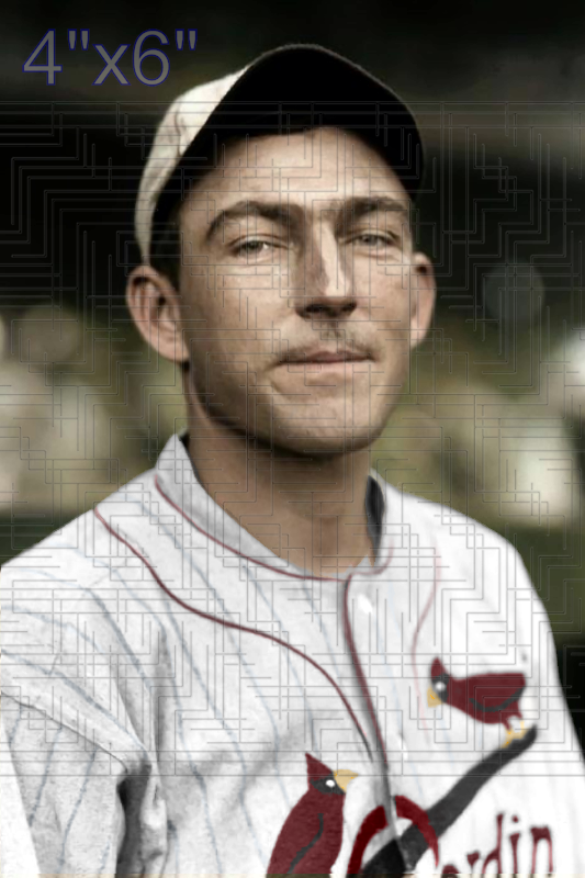 Flint Rhem - 1926 St. Louis Cardinals - choose a size & style