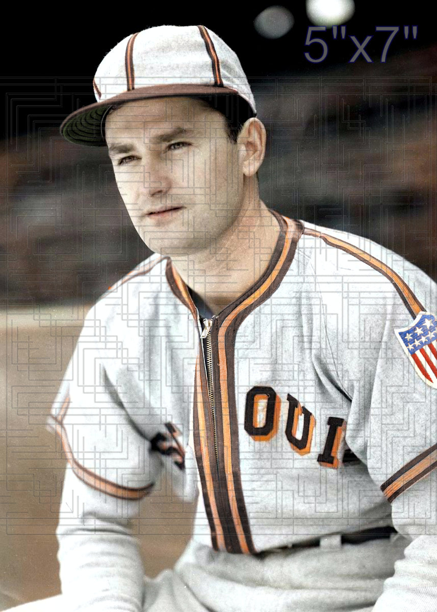 Floyd Baker - 1943 St. Louis Browns - choose a size & style