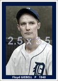 Floyd Giebell - 1940 Detroit Tigers - choose a size & style
