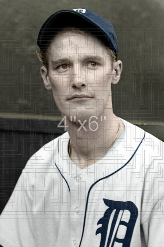 Floyd Giebell - 1940 Detroit Tigers - choose a size & style