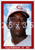 Floyd Robinson - 1967 Cincinnati Reds - choose a size & style