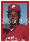 Floyd Youmans - 1989 Philadelphia Phillies - choose a size & style