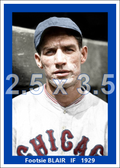 Footsie Blair - 1929 Chicago Cubs - choose a size & style