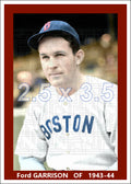 Ford Garrison - 1943-44 Boston Red Sox - choose a size & style