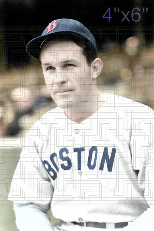 Ford Garrison - 1943-44 Boston Red Sox - choose a size & style