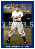 Ford Garrison - 1945 Philadelphia Athletics - choose a size & style