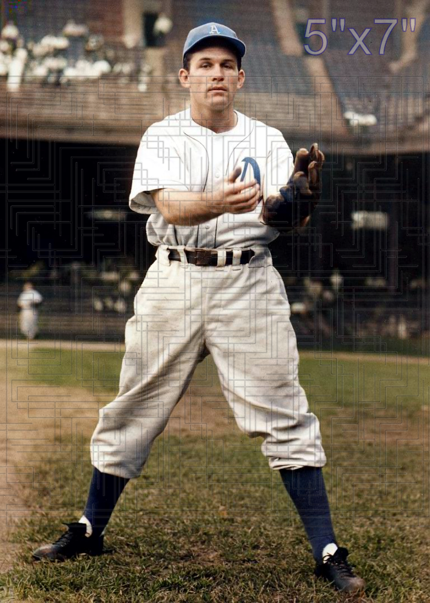 Ford Garrison - 1945 Philadelphia Athletics - choose a size & style