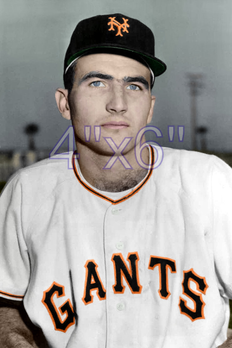 Foster Castleman - 1954-57 New York Giants - choose a size & style