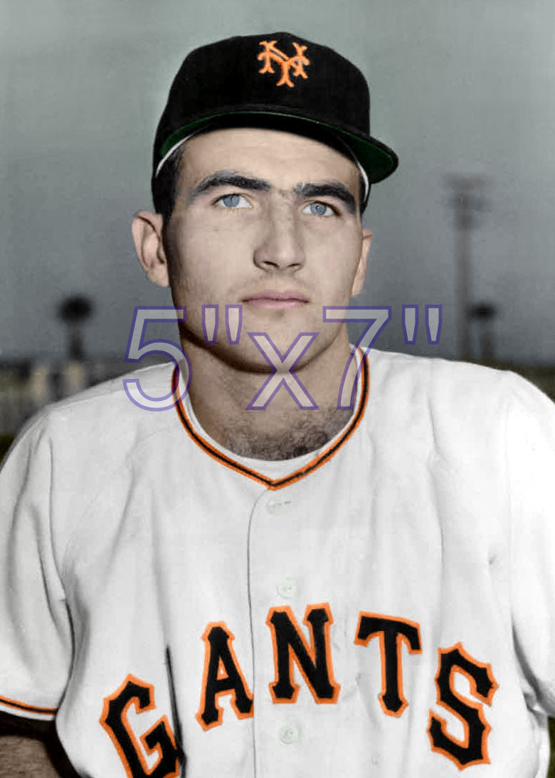 Foster Castleman - 1954-57 New York Giants - choose a size & style