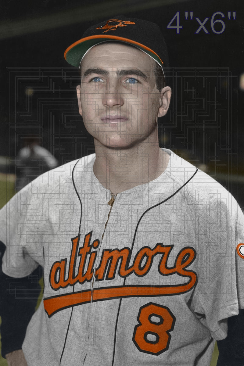 Foster Castleman - 1958 Baltimore Orioles - choose a size & style