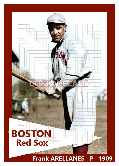 Frank Arellanes - 1909 Boston Red Sox - choose a size & style