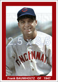 Frank Baumholtz - 1947 Cincinnati Reds - choose a size & style