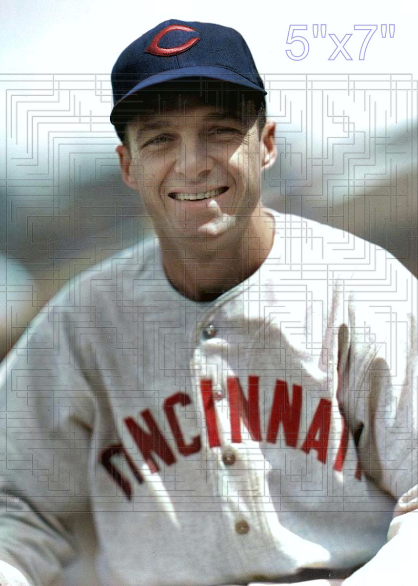 Frank Baumholtz - 1947 Cincinnati Reds - choose a size & style