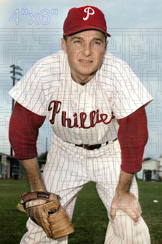 Frank Baumholtz - 1957 Philadelphia Phillies - choose a size & style