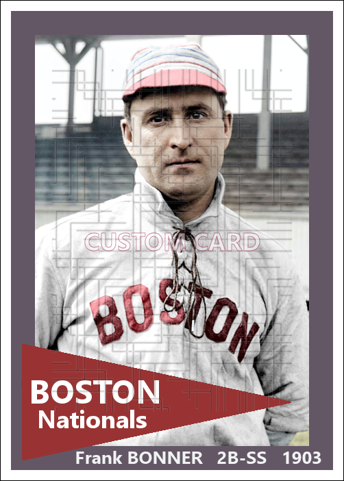 Frank Bonner - 1903 Boston Nationals - choose a size & style