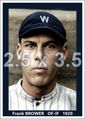 Frank Brower - 1920 Washington Senators - choose a size & style