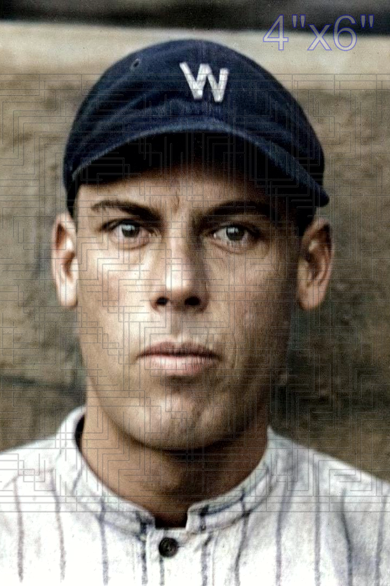 Frank Brower - 1920 Washington Senators - choose a size & style