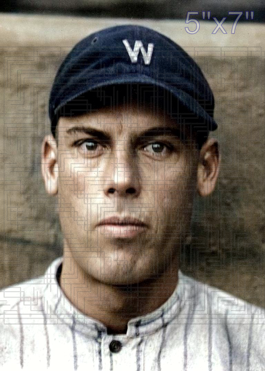 Frank Brower - 1920 Washington Senators - choose a size & style