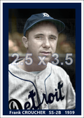 Frank Croucher - 1939 Detroit Tigers - choose a size & style